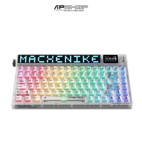 Bàn phím Machenike KT84 Retro White | 3 Mod | Hotswap