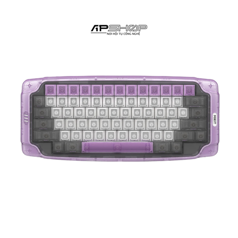 Bàn phím MIKIT MK72 Amethyst RGB Hotswap 3 Mod | Chính hãng