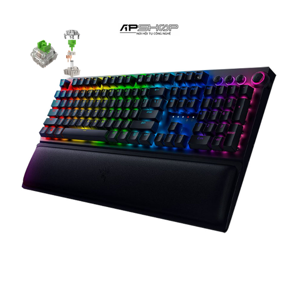 Bàn phím Razer BlackWidow V3 Pro Wireless | Chính hãng