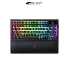 Bàn phím Razer BlackWidow V4 Pro 75% LCD Wireless | Chính hãng