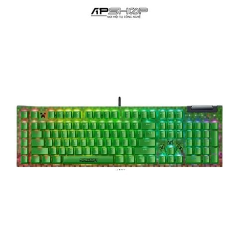 Bàn phím Razer BlackWidow V4 X Minecraft Edition