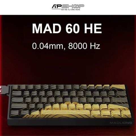 Bàn phím VGN MAD 68 HE Contour Flagship Wired Magnetic