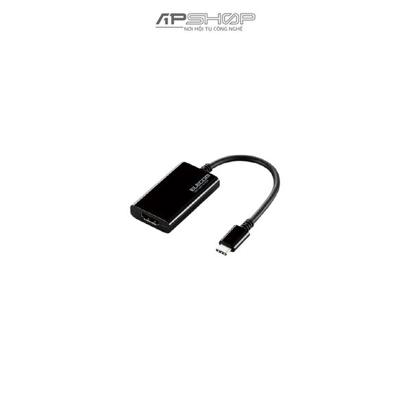 Bộ chuyển đổi Elecom USB Type C to HDMI | Vỏ kim loại - Hàng chính hãng