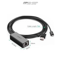 Bộ Chuyển Đổi UGREEN Ethernet Adapter for TV Stick 30985