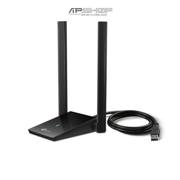 Bộ Chuyển Đổi USB WiFi TP Link Archer TX20U Plus Ăng Ten Kép Độ Lợi Cao AX1800