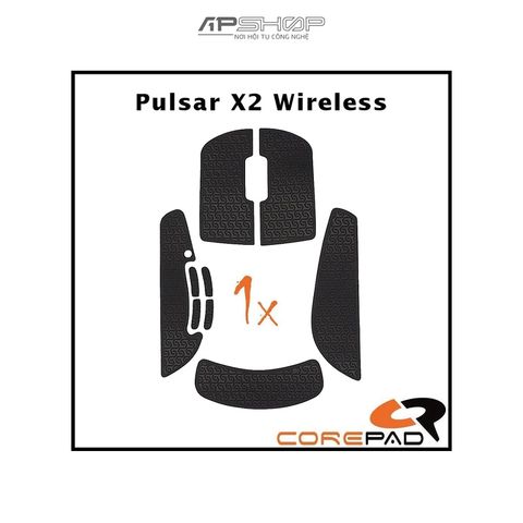 Bộ grip tape Corepad Soft Grips - Pulsar X2 Wireless - While