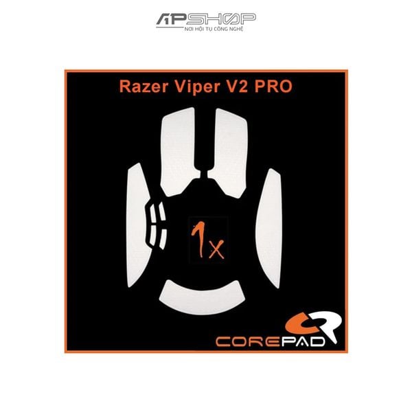 Bộ grip tape Corepad Soft Grips - Razer Viper V2 PRO Wireless - While