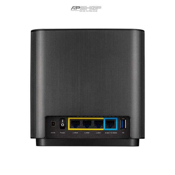 Bộ Phát Zen Wifi Asus AX6600 2P  Black 3 Băng Tần - Hỗ Trợ AiMesh