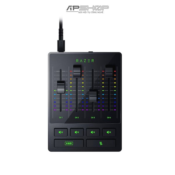 Bộ Razer Audio Mixer all in one Analog for Broadcasting and Streaming | Chính hãng