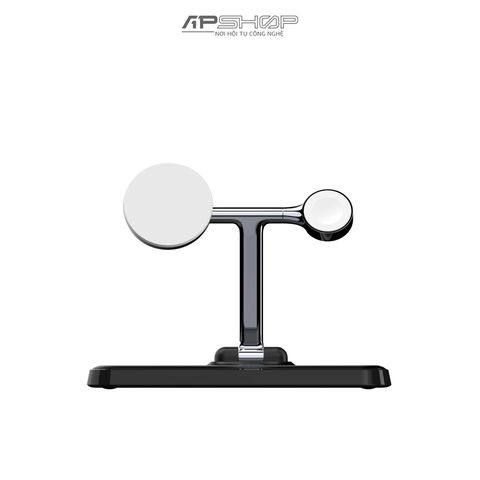 Bộ Sạc Không Dây Hyper HJ499QM for iPhone 14/13/12 | Apple Watch (Gen 1-7) | AirPods Gen 2/3 | AirPods Pro | Chính hãng