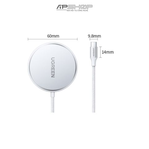 Bộ Sạc Không Dây UGREEN Wireless Charger with MagSafe 80661