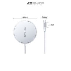 Bộ Sạc Không Dây UGREEN Wireless Charger with MagSafe 80661