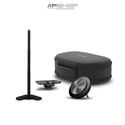 Bộ thiết bị họp trực tuyến Jabra Jabra PanaCast Meet Anywhere+, KitMaxi:JPC+750MS+TS+1.8m+Case