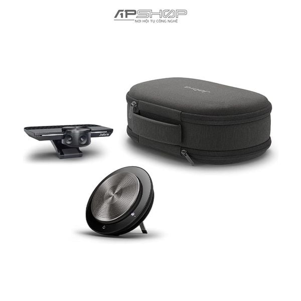 Bộ thiết bị họp trực tuyến Jabra PanaCast Meet Anywhere, KitMini:JPC+750MS+1m+Case