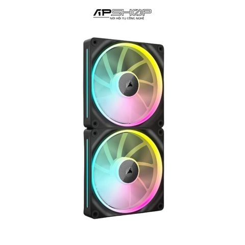 Bộ 2 Quạt Corsair Icue LINK LX140 RGB Black