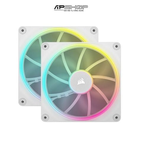 Bộ 2 Quạt Corsair iCUE LINK LX140 RGB White