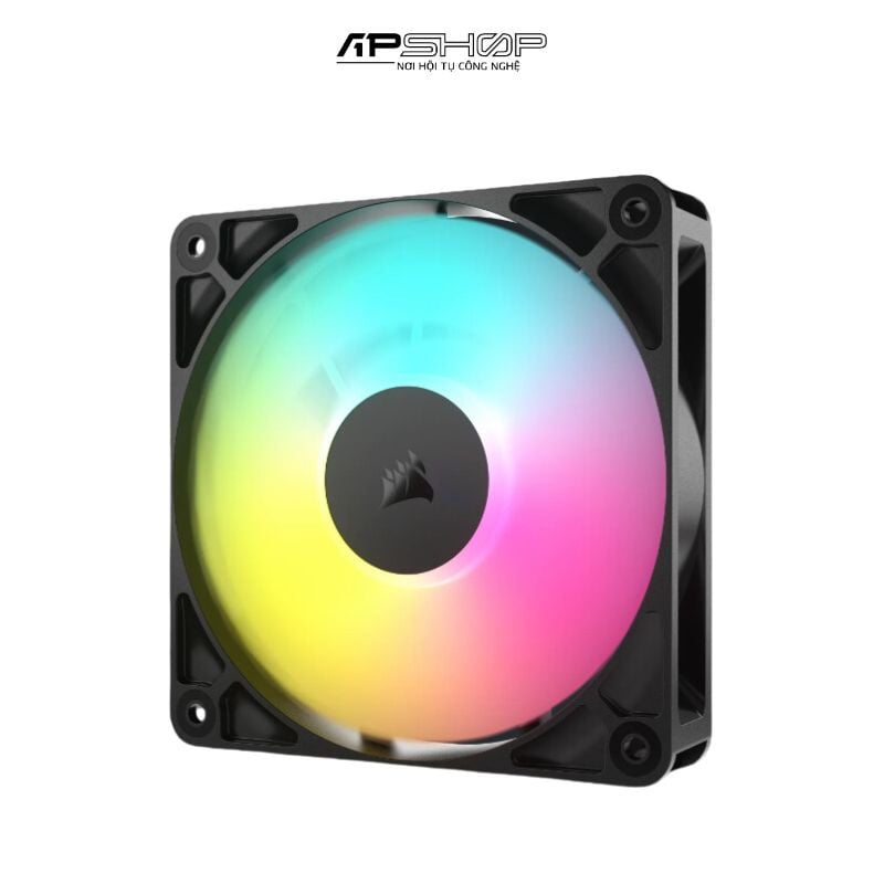Bộ 2 Quạt Corsair RS140 ARGB Black