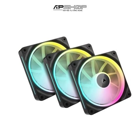 Bộ 3 Quạt Corsair iCUE LINK LX120 RGB Black