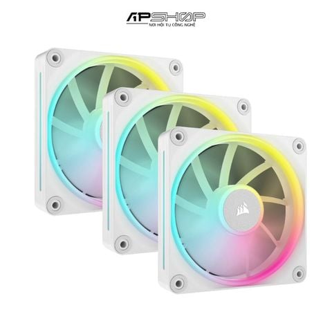 Bộ 3 Quạt Corsair iCUE LINK LX120 RGB White