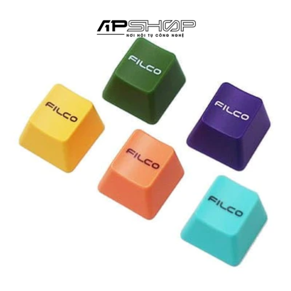 Bộ Keycap Logo Filco (5 màu) Profile OEM R1 nhựa ABS