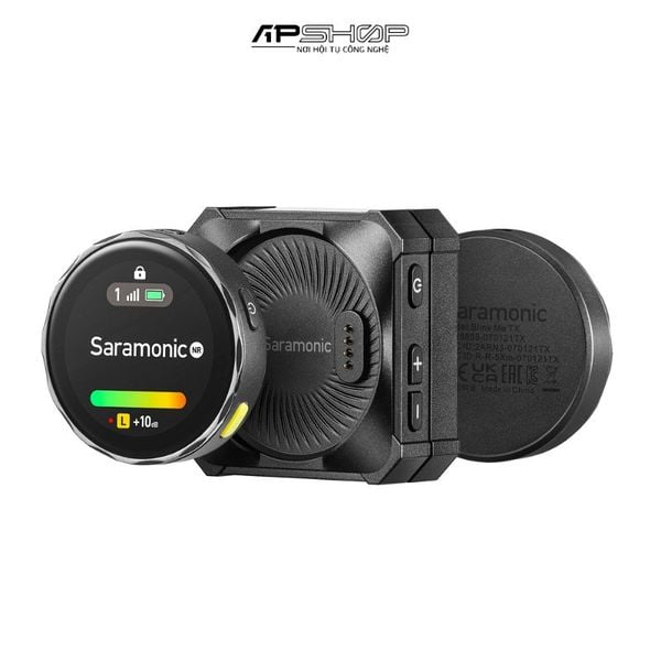 Bộ micro không dây có màn hình hiển thị Saramonic BlinkMe