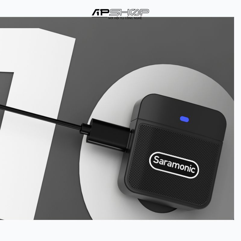 Bộ micro không dây Saramonic Blink100 B2 | Cổng 3.5mm