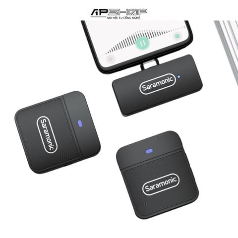 Bộ micro không dây Saramonic Blink100 B3  Cổng Lightning