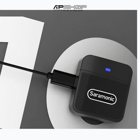 Bộ micro không dây Saramonic Blink100 B6 | Cổng USB C