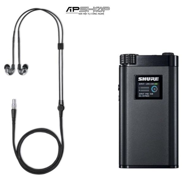 Bộ tai nghe inear tĩnh điện và amply Shure KSE1500