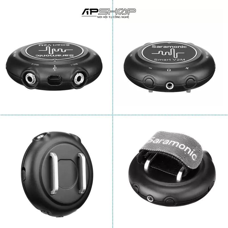 Bộ thiết bị thu âm Saramonic cho điện thoại và PC Smart V2M