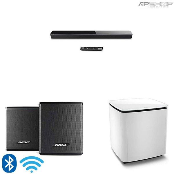 Bose soundbar SoundTouch 300 + Loa trầm + Loa âm thanh vòm White