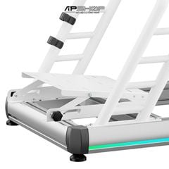 Buồng Lái Giá Lập Thermaltake GR500 Racing Simulator Cockpit White