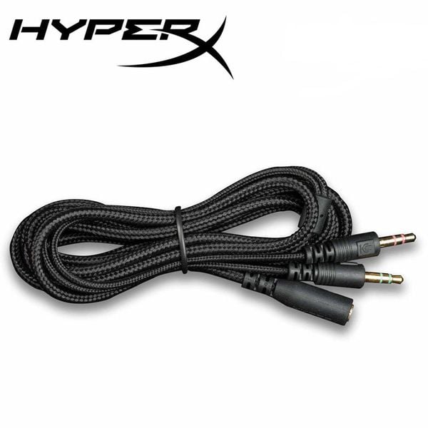 Cáp mở rộng HyperX for tai nghe có microphone và âm thanh