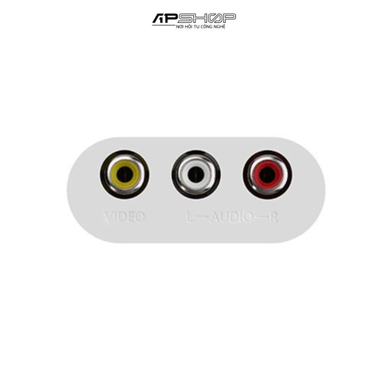 Cáp chuyển HDMI to AV Ugreen 30452 hỗ trợ NTSC / PAL (Màu Trắng)