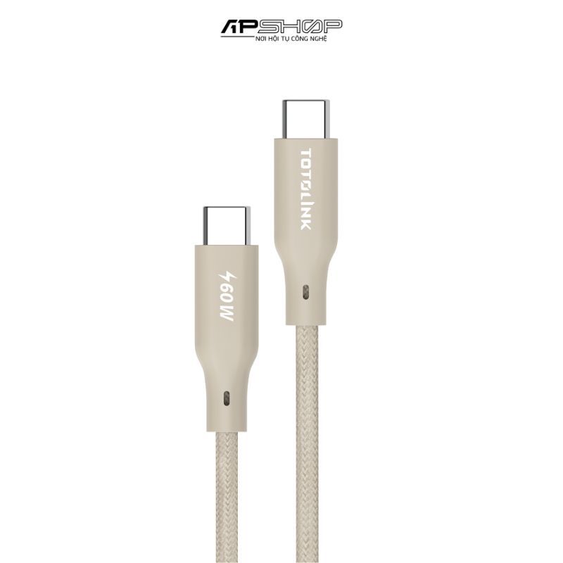 Cáp sạc nhanh 60W ToToLink T601CC