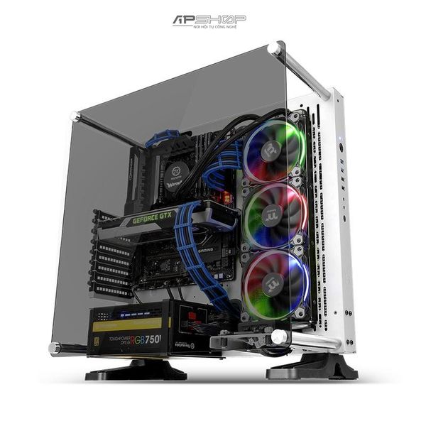 Case Thermaltake Core P3 Tempered Glass White Edition