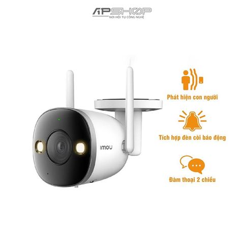 Camera WIFI IMOU F26FP ngoài trời IP67 | Độ phân giải 2MP | Lens 2.8mm | Chính hãng
