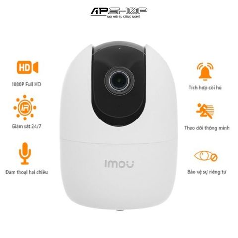 Camera WIFI IMOU A2-A22EP trong nhà | Độ phân giải 2MP | Lens 3.6mm | Chính hãng