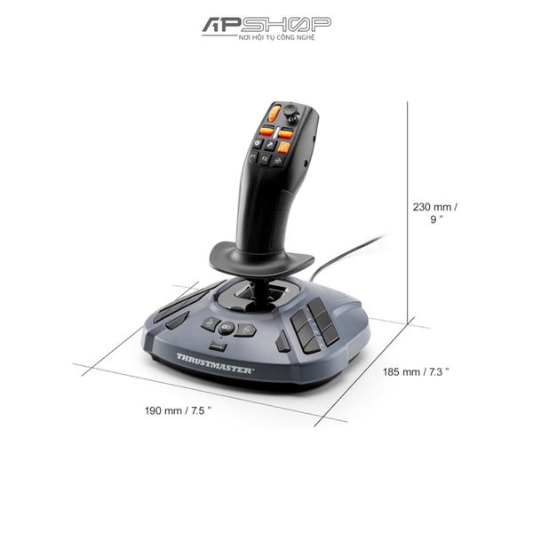 Cần lái máy bay Thrustmaster SimTask farming joystick | Support PC