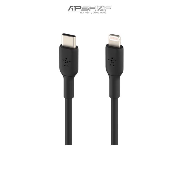 Cáp Belkin Lightning to USB C | 1m | Vỏ nhựa | Công suất 30w | Chính hãng