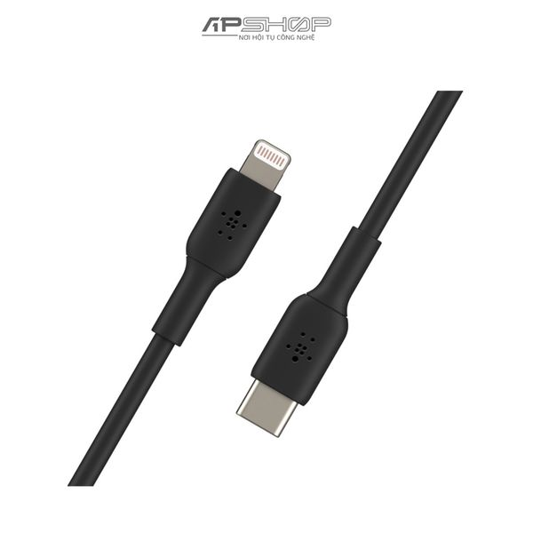 Cáp Belkin Lightning to USB C | 1m | Vỏ nhựa | Công suất 30w | Chính hãng