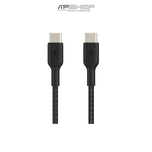 Cáp Belkin USB C to C |1m | Vỏ dù PVC | Công suất 60w, | Chính hãng