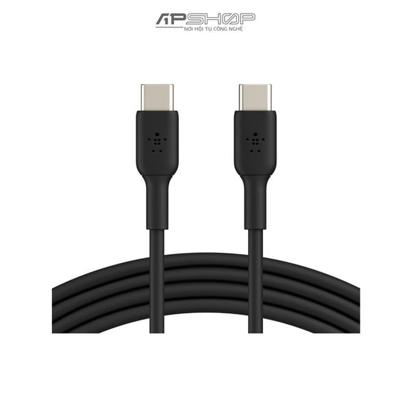 Cáp Belkin USB C to C | 2m | Vỏ nhựa PVC | Công suất 60w | Chính hãng