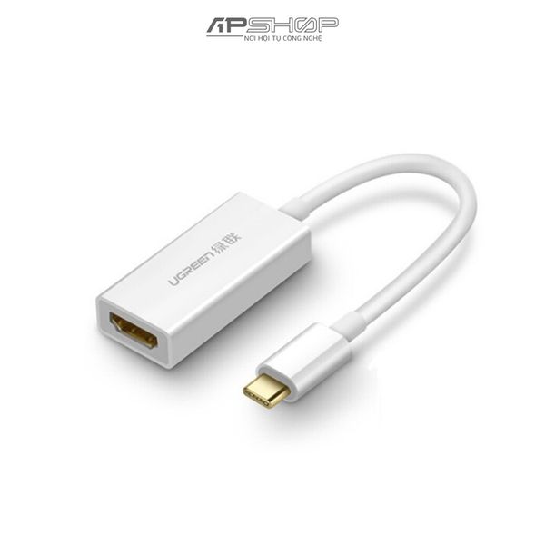 Cáp chuyển đổi USB C to HDMI Ugreen 40273 hỗ trợ 4k 2K cao cấp