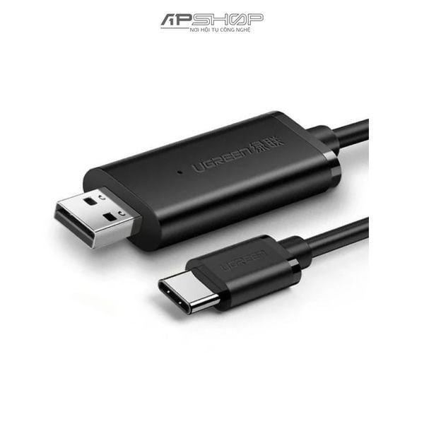 Cáp Chuyển UGREEN USB 2 0 To USB C Data Link cable US318