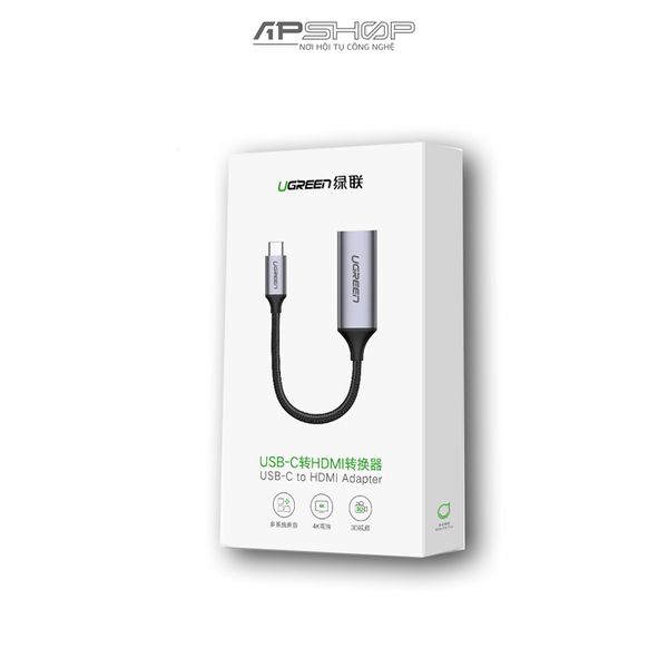 Cáp Chuyển Ugreen USB C to HDMI - 4K