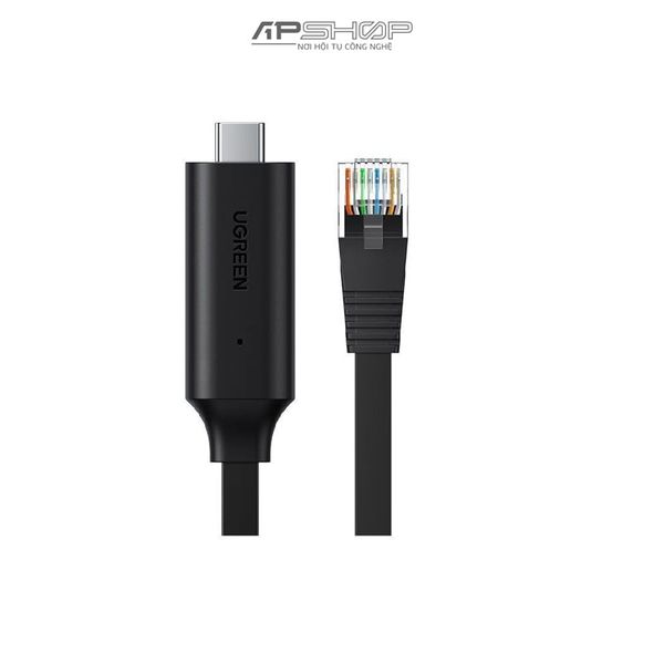 Cáp Chuyển UGREEN USB C to RJ45 Console Cable 1.5m  PVC  CM204