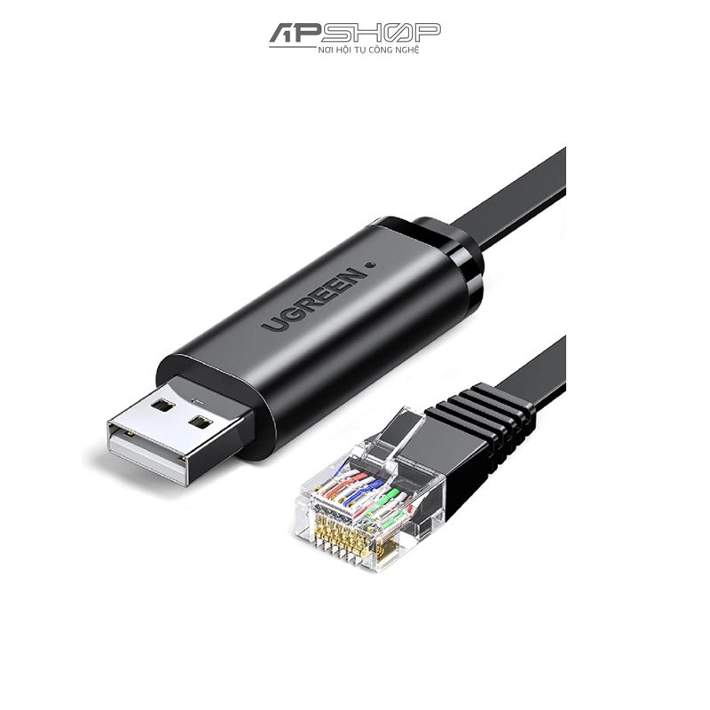 Cáp Chuyển UGREEN USB to RJ45 Console Cable CM204