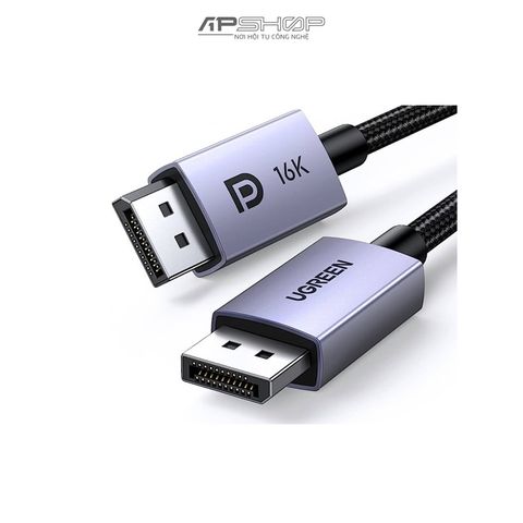 Cáp Displayport to Displayport 2.1 UGREEN | Độ phân giải 16K@60Hz HDR