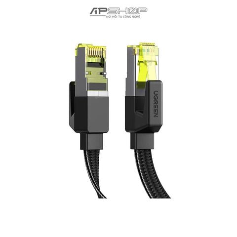 Cáp mạng bấm sẵn UGREEN Cat7 Flat Ethernet Cable Braided | NW189